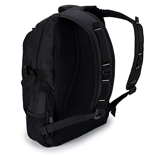 Targus Classic Mochila para portátil – Mochila de Oficina con Compartimento extraíble de 15,6" para el portátil – Mochila para Ordenador Funcional – Negro, CN600