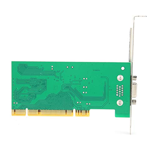 Tarjeta gráfica, computadora de Metal VGA PCI 8MB 32Bit Accesorios de computadora de Escritorio MultiDisplay para ATI Rage XL