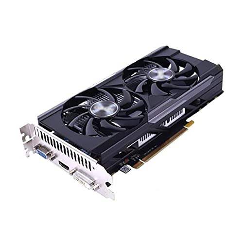 Tarjeta gráfica para Juegos R7 350 Tarjetas de Video de 2GB Fit for AMD GPU Radeon R7350 Tarjetas gráficas de 2GB Computadora PC Juegos HDMI VGATarjeta Gráfica