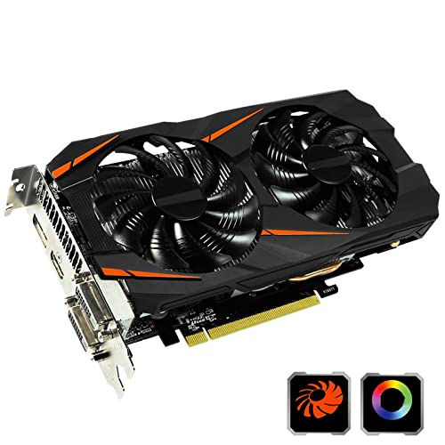 Tarjeta gráfica PerformancFit for la Tarjeta gráfica Gigabyte NVIDIA Geforce GTX 1060 WINDFORCE OC Tarjetas de Video de 3GB integradas con 3GB GDDR5 192Bit Memory para PC
