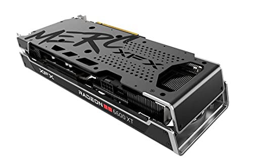 Tarjeta gráfica XFX Speedster MERC308 Radeon RX 6600 XT Black Gaming con 8 GB GDDR6, HDMI, 3 x DP, AMD RDNA™ 2 RX-66XT8TBDQ