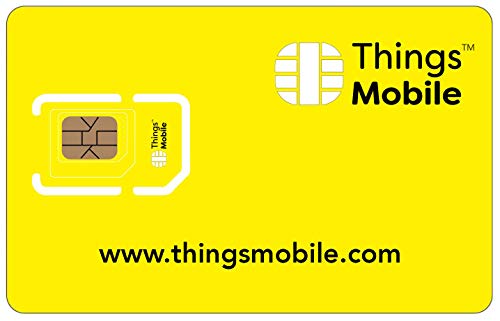 Tarjeta SIM Things Mobile de Prepago para IOT y M2M con Cobertura Global sin costos fijos. Ideal para domótica, rastreadores GPS, telemetría, alarmas, smart city, automotive. Crédito incluido.