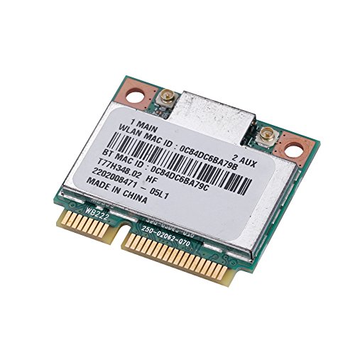 Tarjeta WiFi Red AR9462 AR5B22 Mini PCI-E 802.11N WiFi Tarjeta WLAN Tarjeta Inal¨¢mbrica Bluetooth 4.0 2.4 y 5 GHz
