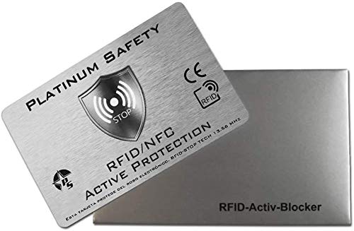 Tarjetas RFID/NFC (Personalizadas) · Rfid Card/Rfid Blocker ideal para proteger Tarjeta Credito · Protector Robo Pasaporte · ¡Personalízala! Añade Fotografía Favorita o el Logo de tu Empresa
