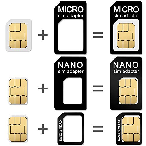 Tarjetero para tarjetas SIM con abridor de bandejas, juego de herramientas de almacenamiento para tarjetas de memoria Micro Nano Micro-SD estándar, con 3 adaptadores de tarjeta y 1 clavija de