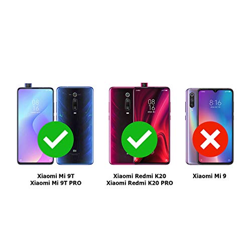 TBOC Funda para Xiaomi Redmi K20 - Redmi K20 Pro - Mi 9T - Mi 9T Pro [6.39"] Carcasa [Transparente] Completa [Silicona TPU] Doble Cara [360 Grados] Protección Integral Total Delantera Trasera Lateral