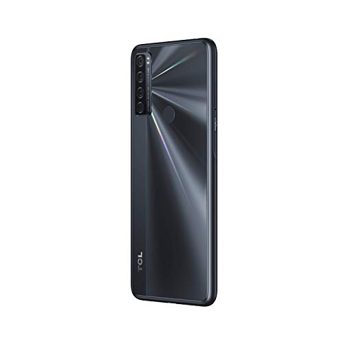 TCL 20 SE - Smartphone de 6.82" HD+ con NXTVISION (Qualcomm 460, 4G, 4GB/64GB Ampliable MicroSD, Dual SIM, Cámaras 16MP+5MP+2MP+2MP, Batería 5000mAh, Android 11) Negro