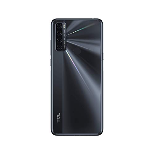 TCL 20 SE - Smartphone de 6.82" HD+ con NXTVISION (Qualcomm 460, 4G, 4GB/64GB Ampliable MicroSD, Dual SIM, Cámaras 16MP+5MP+2MP+2MP, Batería 5000mAh, Android 11) Negro