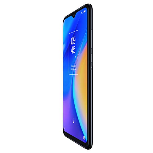 TCL 20 SE - Smartphone de 6.82" HD+ con NXTVISION (Qualcomm 460, 4G, 4GB/64GB Ampliable MicroSD, Dual SIM, Cámaras 16MP+5MP+2MP+2MP, Batería 5000mAh, Android 11) Negro