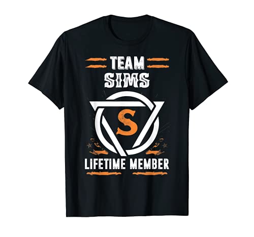 Team Sims - Regalo de por vida para el apellido Camiseta