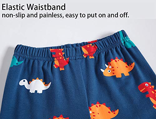 TEDD Pijamas Niño Dinosaurio Animales Cars Algodon Ropa a Juego Conjunto Edad 11-12 Años