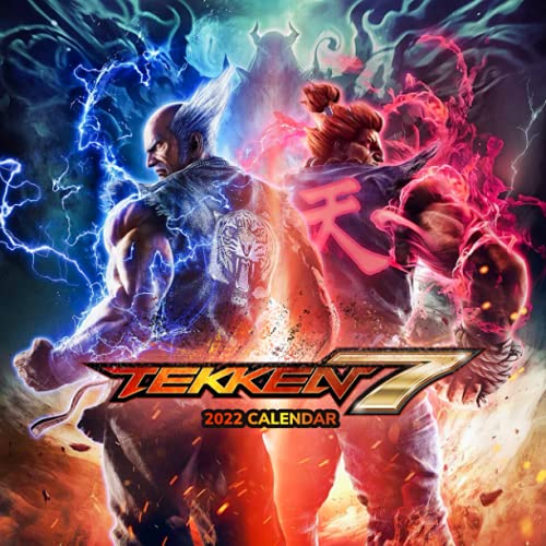 Tekken 7: OFFICIAL 2022 Calendar - Video Game calendar 2022 - Tekken 7 -18 monthly 2022-2023 Calendar - Planner Gifts for boys girls kids and all ... games Kalendar Calendario Calendrier)