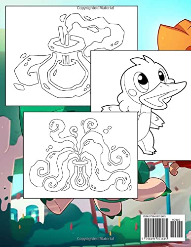 TemTem Gaming Characters Coloring Book: Super Gift For All Gamers - Great Coloring Book with High Quality Images