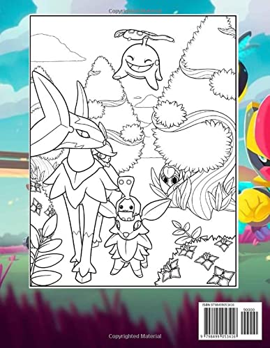TemTem Gaming Characters Coloring Book: Super Gift For All Gamers - Great Coloring Book with High Quality Images