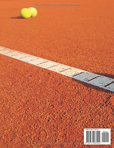 Tennis Playbook 100 páginas de Blank Tennis para mejorar las tácticas del juego de tenis: Libro de jugadas de entrenamiento de tenis para la elaboración de jugadas, ejercicios y entrenamiento