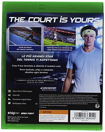 Tennis World Tour - Xbox One [Importación italiana]