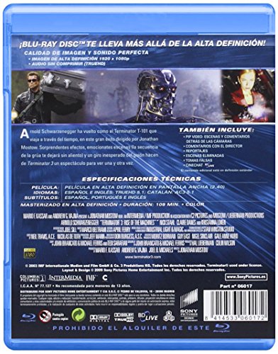 Terminator 3: La rebelión de las máquinas [Blu-ray]