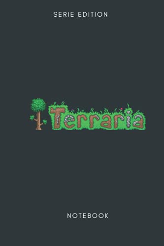 Terraria journal game edition NEW Version 2 composition book: 6 x 0.29 x 9 inches , Lined With More than 100 Pages,for Notes & tracker , Matte cover to throw in your bag and easily take it with you.