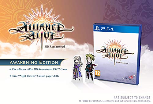 The Alliance Alive HD Remastered (Awakening Edition) - PlayStation 4 [Importación inglesa]