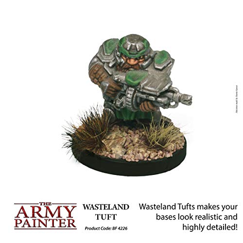 The Army Painter | Wasteland Tuft | Battlefields, XP - Terrain Model Kit for Miniature Bases and Dioramas - 77 Pcs, 3 Sizes