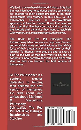 The Book Of Red Pill Principles: The Extraordinary Man (The Red Pill Series)