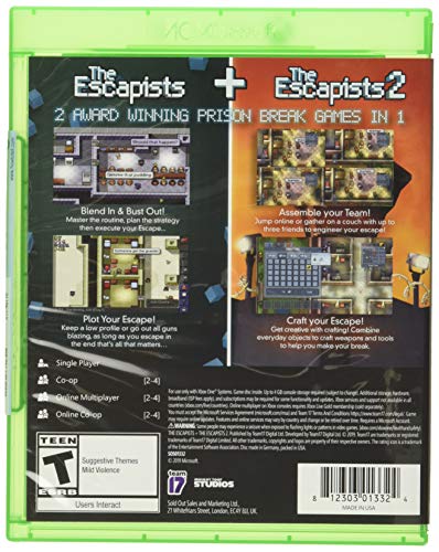 The Escapists + The Escapists 2 for Xbox One [USA]