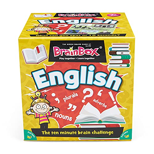 The Green Board Game Co. G0990045 Brainbox Inglés vídeo Juego