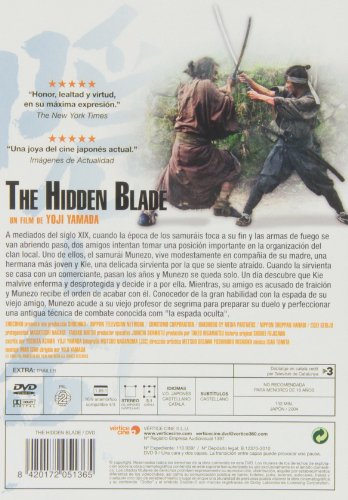 The hidden blade (La espada oculta) [DVD]