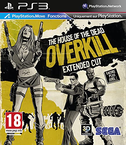 The house of the dead: overkill - édition extended cut (jeu PS Move) [Importación francesa]