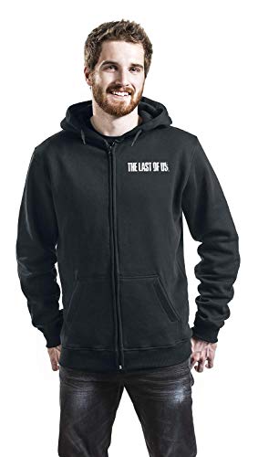 The Last Of Us Hoodie Firefly M Suter Pulver, Negro, Hombre