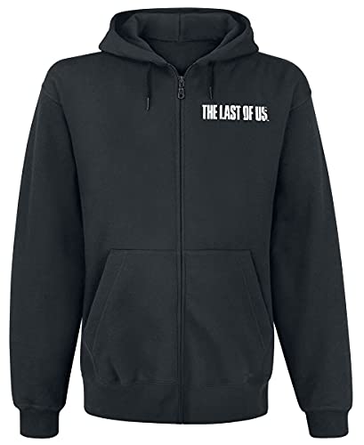 The Last Of Us Hoodie Firefly M Suter Pulver, Negro, Hombre