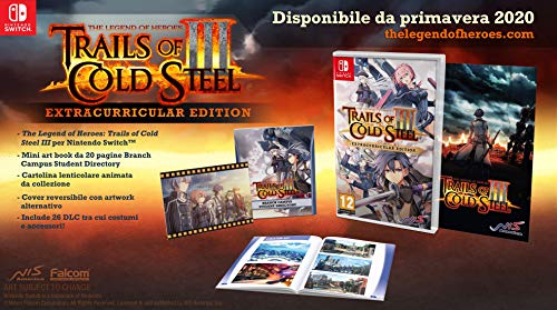 The Legend of Heroes: Trails of Cold Steel III (Extracurricular Edition) - Day-One - Nintendo Switch [Importación italiana]