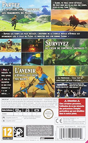 The Legend of Zelda : Breath of the Wild [Importación francesa]