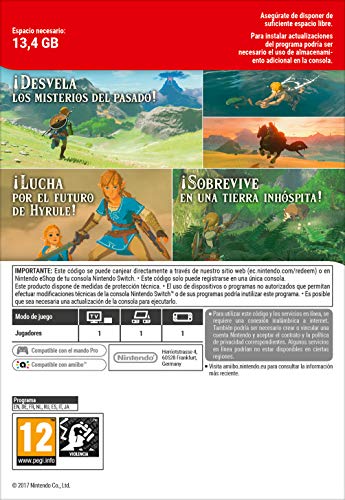 The Legend of Zelda: Breath of the Wild | Nintendo Switch - Código de descarga