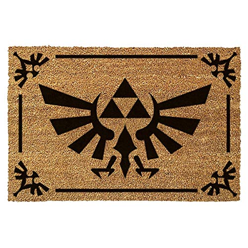 The Legend Of Zelda - Felpudo Triforce Black