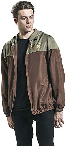 The Legend Of Zelda Logo Cortavientos marrón/verde M