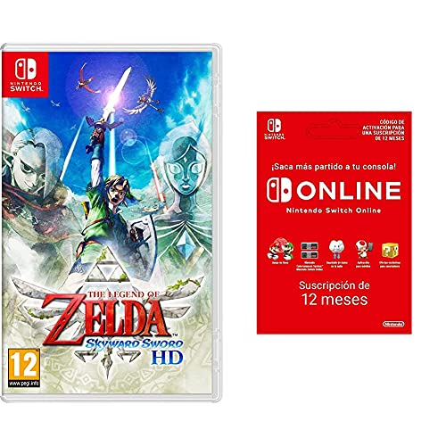 The Legend of Zelda: Skyward Sword HD Standard | Nintendo Switch + Nintendo Switch Online - 12 Meses (Código de descarga)