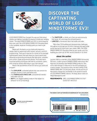 The LEGO MINDSTORMS EV3 Discovery Book: A Beginner's Guide to Building and Programming Robots