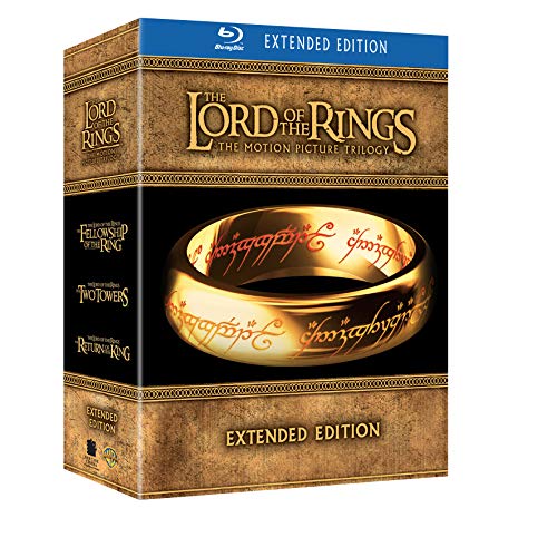 The Lord of the Rings - The Motion Picture Trilogy, Extended Edition (6 Blu-Ray+9 DVD) [Italia] [Blu-ray]