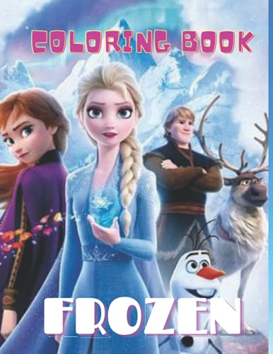 The Magical World of Frozen Coloring Book (Magical World of Disney)