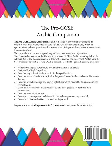 The Pre-GCSE Arabic Companion: A Key Stage 3 Book for Lower Intermediate / Intermediate Level (The GCSE Arabic Companion)