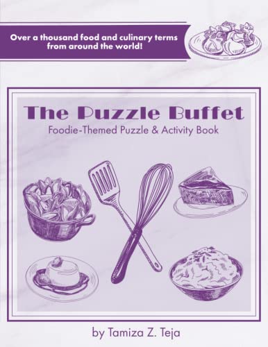 The Puzzle Buffet: Foodie-Themed Puzzle & Activity Book (Foodie-Themed Puzzle & Activity Book Series)