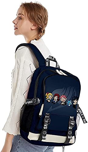 The Seven Deadly Sins - Mochila escolar, diseño de dibujos animados, duradera, resistente al agua, ajustable, mochila escolar, 7, 28 * 14 * 40 cm (16 Zoll),