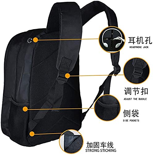 The Seven Deadly Sins - Mochila escolar, diseño de dibujos animados, duradera, resistente al agua, ajustable, mochila escolar, 7, 28 * 14 * 40 cm (16 Zoll),