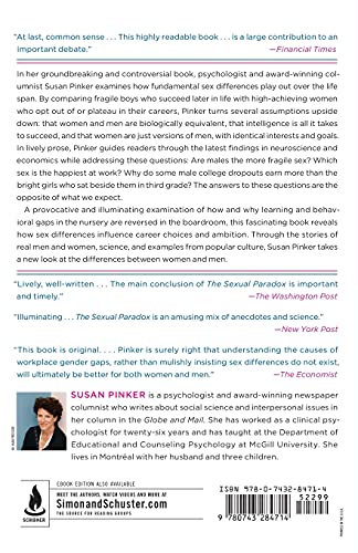 The Sexual Paradox: Men, Women and the Real Gender Gap