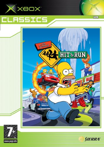 The Simpsons Hit And Run Xbox Ver. Reino Unido