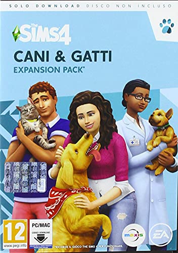 The Sims 4 - Espansione Cani & Gatti (Codice digitale incluso nella confezione) - PC [Importación italiana]