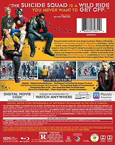 The Suicide Squad [USA] [Blu-ray]