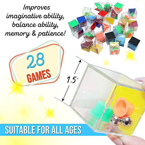 THE TWIDDLERS - Set de 28 Mini Juegos de Rompecabezas/ Puzzle Juegos con Diferentes Niveles /Juego Educativo para Desarrollar Habilidades Motrices