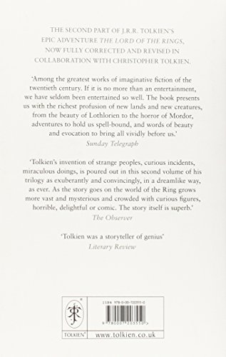 The Two Towers: J. R. R. Tolkien (The lord of the rings, 2)